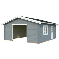 Discount Autotalli Roger, ilman ovea, 27,7m² FR70-5656 Autotallit Ilman Rakennuslupaa