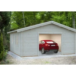 Discount Autotalli Roger, ilman ovea, 27,7m² FR70-5656 Autotallit Ilman Rakennuslupaa