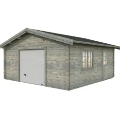 Autotalli Roger, nosto-ovella, 27,7m² FR70-5656-2*Palmako Best