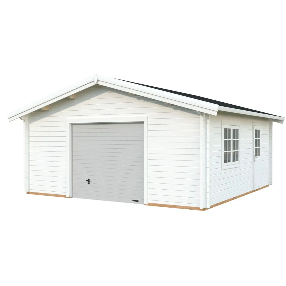 Autotalli Roger, nosto-ovella, 27,7m² FR70-5656-2*Palmako Best
