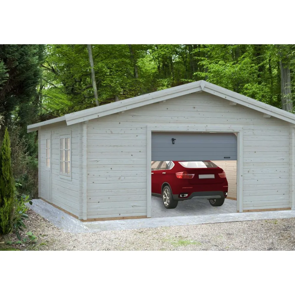 Autotalli Roger, nosto-ovella, 27,7m² FR70-5656-2*Palmako Best