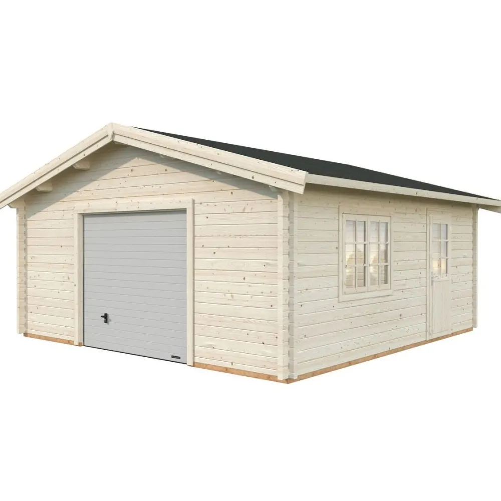 Autotalli Roger, nosto-ovella, 27,7m² FR70-5656-2*Palmako Best