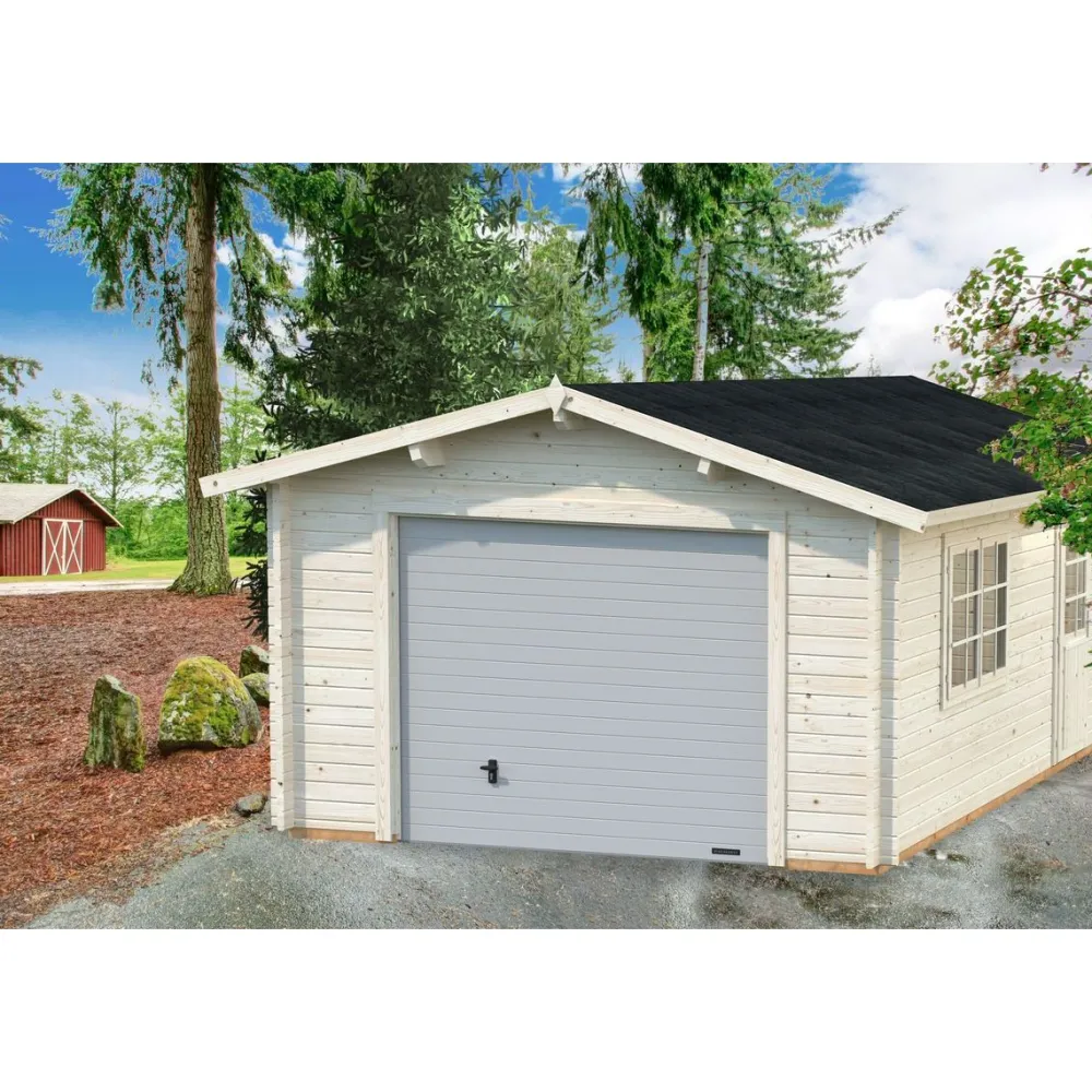 Autotalli Roger, nosto-ovella, 19m² FR44-3857-2*Palmako Hot
