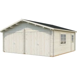 Autotalli Roger puuovella 28,4 m²*Palmako Clearance