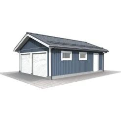 Outlet Autotalli A3, 53m² Autotallit Kahdelle Autolle