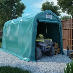 Sale Autotalliteltta pvc 2,4x3,6 m vihreä Pressutallit