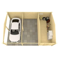 Autotalli Vaasa, 14 + 32.9m²*Tene Outlet