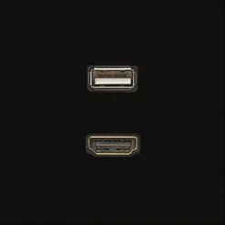 AV-rasia Intro - MALS1163 HDMI/USB musta*Ensto