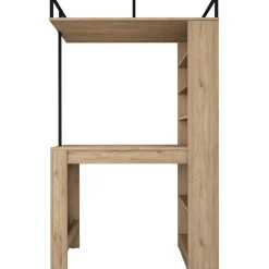 Baaripöytä JA117 - 3173 saksanpähkinä/musta*Linento Furniture Online