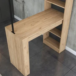 Baaripöytä JA117 - 3173 saksanpähkinä/musta*Linento Furniture Online