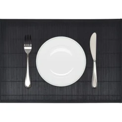 Bambu tabletti 6 kpl 30 x 45 cm musta*FinePRICE Discount