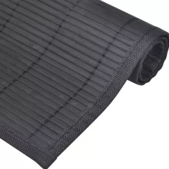 Bambu tabletti 6 kpl 30 x 45 cm musta*FinePRICE Discount