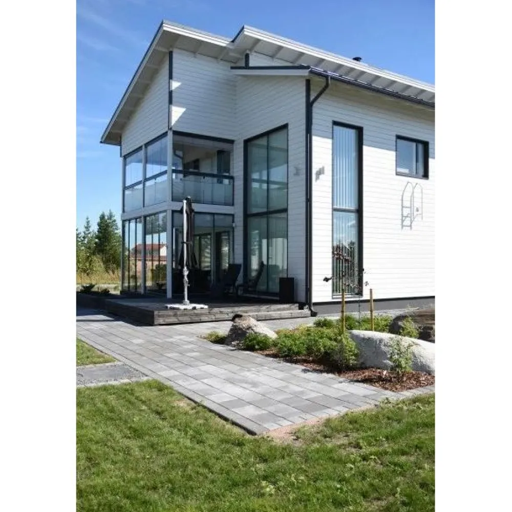 Betonilaatta Lakka BL-606 590 x 590 x 60 mm harmaa*Lakka Rakennustuotteet New