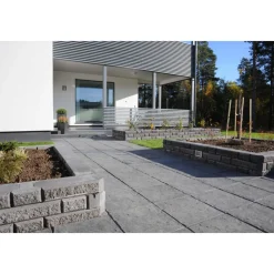 Clearance Betonilaatta Lakka Loimulaatta 405 400 x 400 x 50 mm grafiitti Betonilaatat