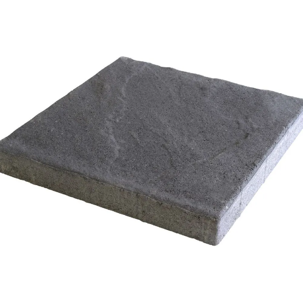 Betonilaatta 398x398x50mm, musta, profiloitu Betonilaatat