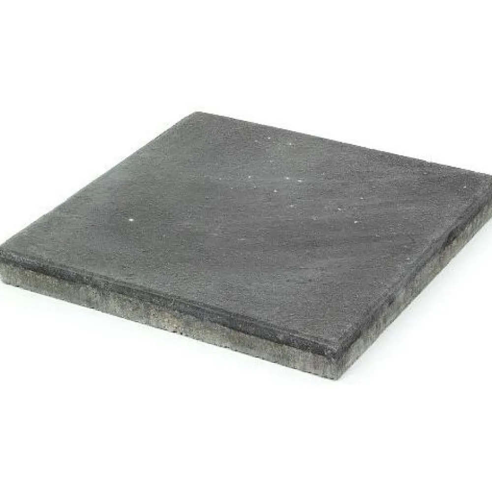 Betonilaatta 498x498x50 mm sileä musta*Rudus New