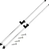 Clearance Bimini-ylätukitangot 2 kpl alumiinia Veneily