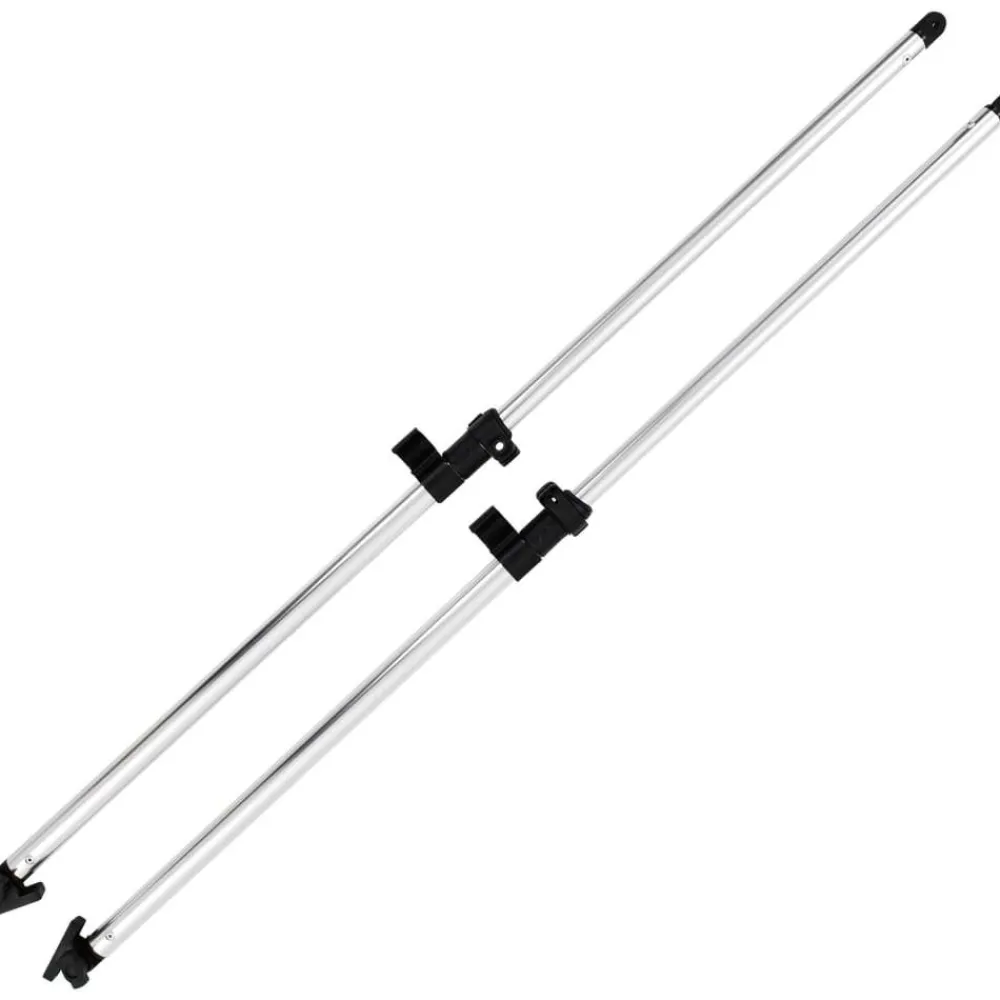 Clearance Bimini-ylätukitangot 2 kpl alumiinia Veneily