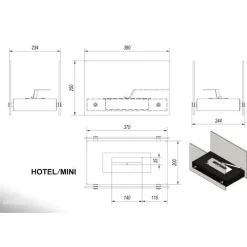 Best Biotakka Mini Hotel pöydälle Sähkö- Ja Biotakat