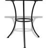 Bistrokalustesarja 3-osainen mosaiikki sininen ja valkoinen*FinePRICE Clearance