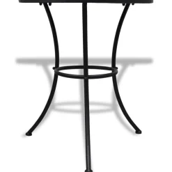 Bistrokalustesarja 3-osainen mosaiikki sininen ja valkoinen*FinePRICE Clearance