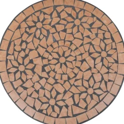 Online Bistropöytä 60 cm terrakotta mosaiikki Puutarhapöydät