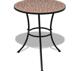 Online Bistropöytä 60 cm terrakotta mosaiikki Puutarhapöydät