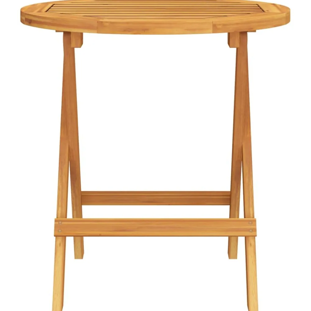 Outlet Bistropöytä Ø46x47 cm, akasiapuu Puutarhapöydät