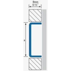 Boordilista rst 225s, 15mm x 2.5m, eri värejä*Euroshrink Sale