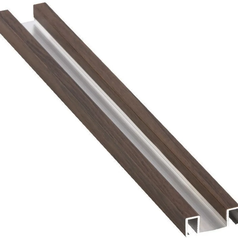 New Boordilistan pohjaprofiili mosaiikille alumiini 226a, 32mm x 2.5m, eri värejä Seinälistat