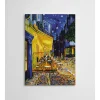 Canvas-taulu Van Gogh - Café Terrace at Night, 50x70cm, monivärinen Taulut Ja Kehykset
