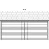 Caravantalli AT30T, 29.9m², 4x7.4m*LP Garden Clearance