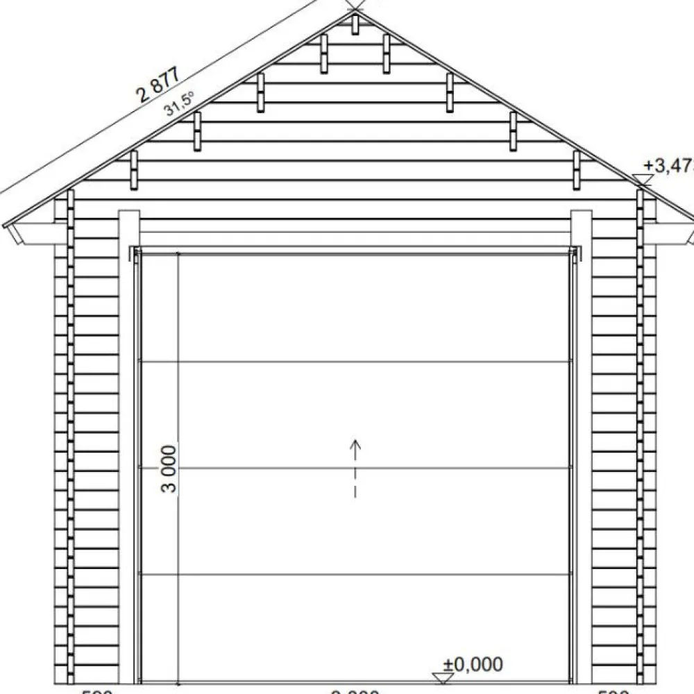 Caravantalli AT30T, 29.9m², 4x7.4m*LP Garden Clearance