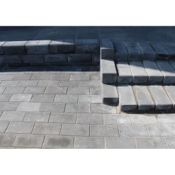 Clearance Citymuurikivi Lakka lohko/sileä 360x180x150 mm musta Muurikivet