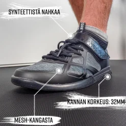 Crossfit-kengät , musta, eri kokoja*Core