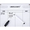 Darts-setti , taulu, kaappi ja tikat, musta*Longfield Clearance
