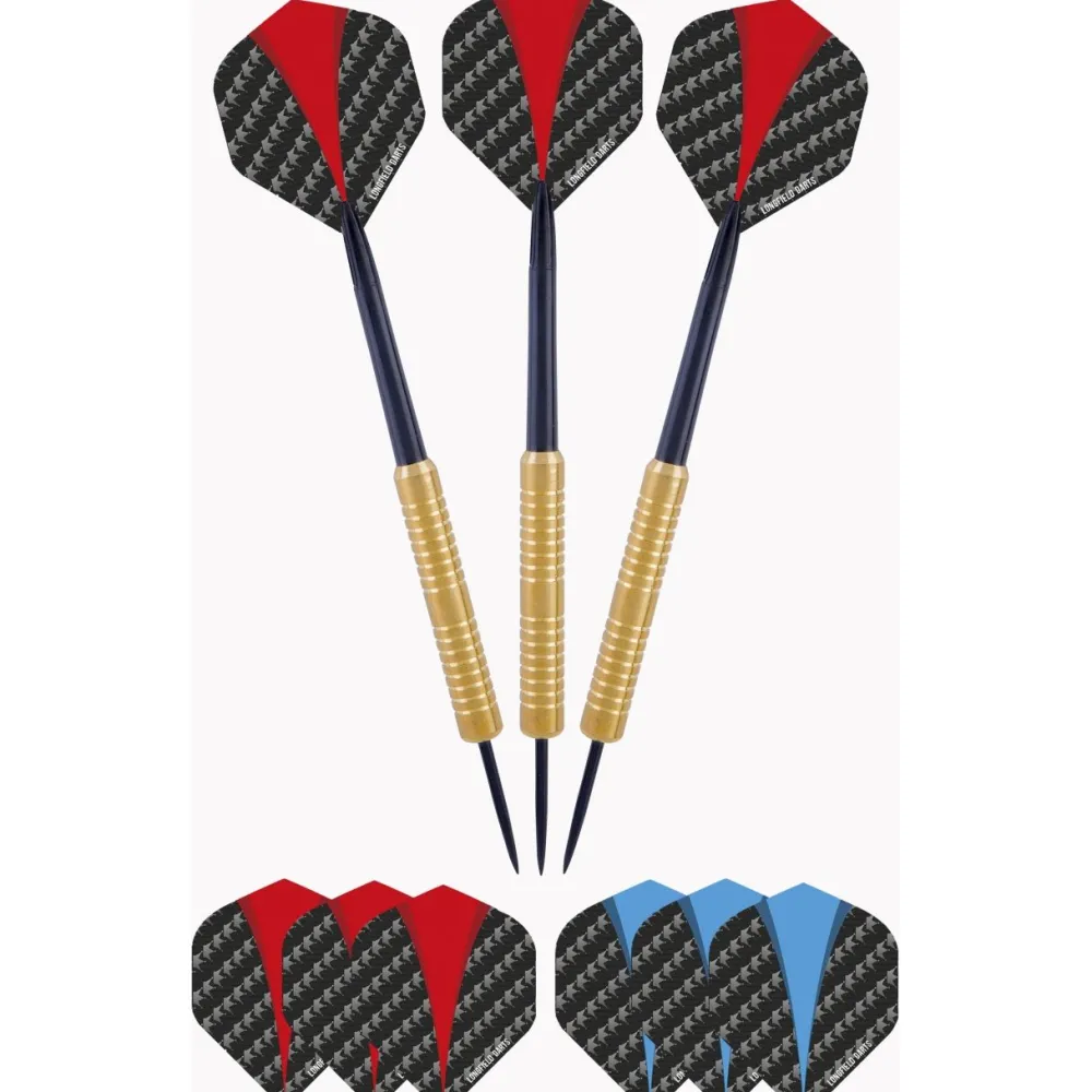 Darts-setti , taulu, kaappi ja tikat, musta*Longfield Clearance