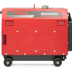 Diesel-generaattori SE5000SDG Silent 2x230V 1x12V*Timco Discount