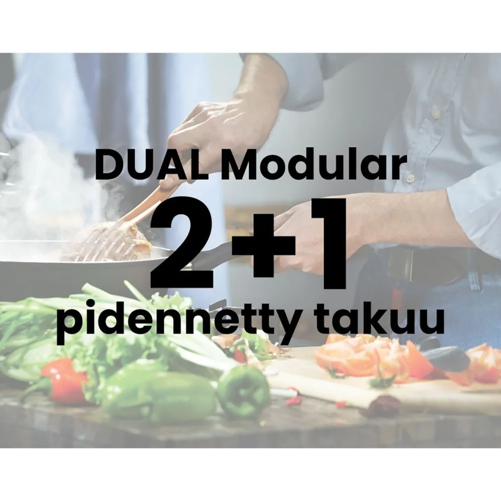 Dual Modular Liesikupu dCH-m70, AC ja EC, seinälle asennettava, eri leveyksiä ja värejä*Savo Online