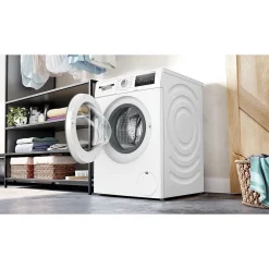 Edestä täytettävä pesukone WAN2829SSN, 9kg*Bosch Hot