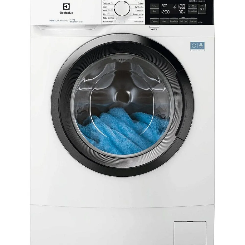 Best Edestä täytettävä pesukone EW6S674W45, 7kg Pyykinpesu Ja Kuivaus