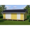 Best Elementtivarasto E18 7040x4240 mm 29.85 m² puuvalmis Ulkovarastot