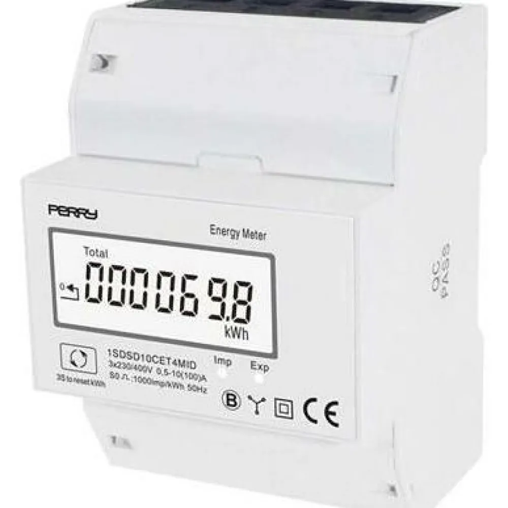 Online Energiamittari Perry, 3-vaihe, suoramittaus Energiamittarit