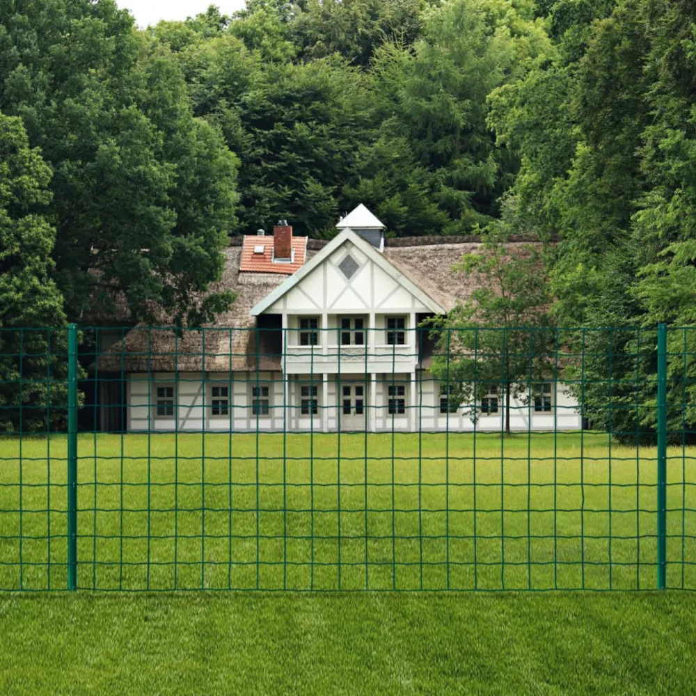 Euro-aita, teräs, 20x1,2 m, vihreä*FinePRICE Hot