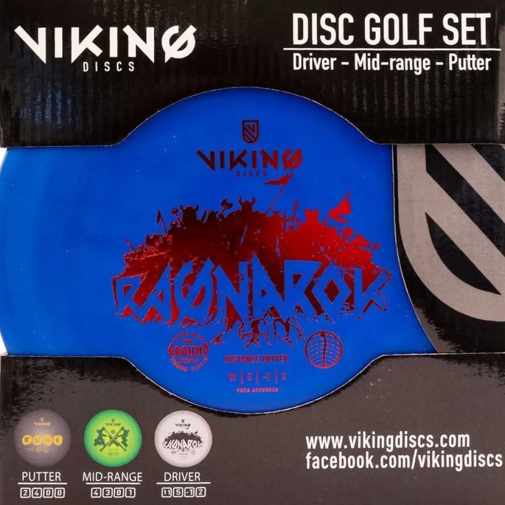 Frisbeegolf kiekkosetti*Viking Discs Sale