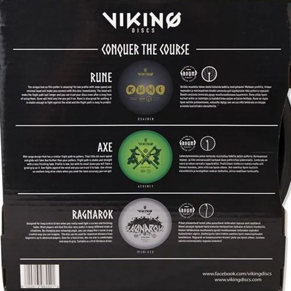 Frisbeegolf kiekkosetti*Viking Discs Sale