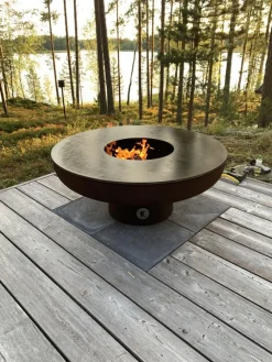 Sale Grilli Loimu Ø121x94 cm sis. grilliritilän Pihagrillit