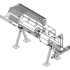 New Halkaisukone traktorikäyttöinen 70 cm / 7 tonnia Klapikoneet