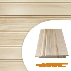 Discount Helmipaneeli STK, 12x95x3280, sormijatkettu erikoismänty, ympäripontattu, puuvalmis Seinäpaneelit|Kattopaneelit