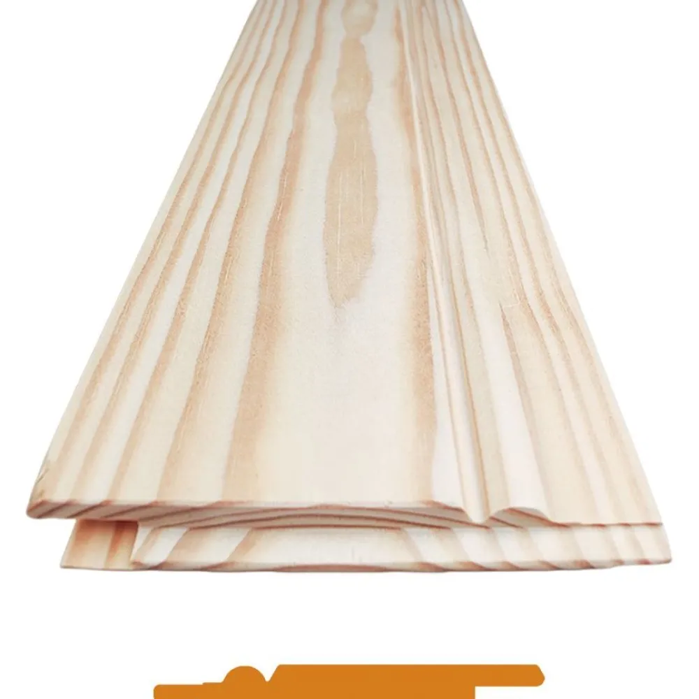 Discount Helmipaneeli STK, 12x95x3280, sormijatkettu erikoismänty, ympäripontattu, puuvalmis Seinäpaneelit|Kattopaneelit